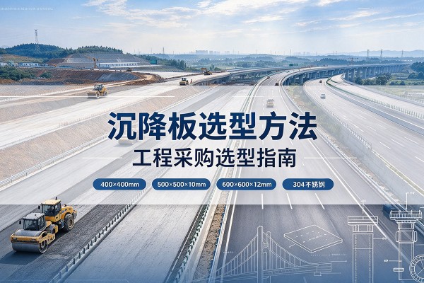 拉孜沉降板选择方法